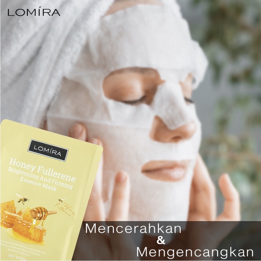 Masker Wajah Ekstrak Buah 25 G All Varian Essence Mask Brightening Hydrating BPOM LOM-ESSE