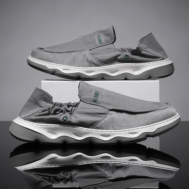 Terlaris Kuliah Murah Waterproof Tahan Air Bernapas Musim Panas Sepatu Slip On Pria Cowok Dewasa Selop Sepatu Santai Tanpa Tali Kekinian 266