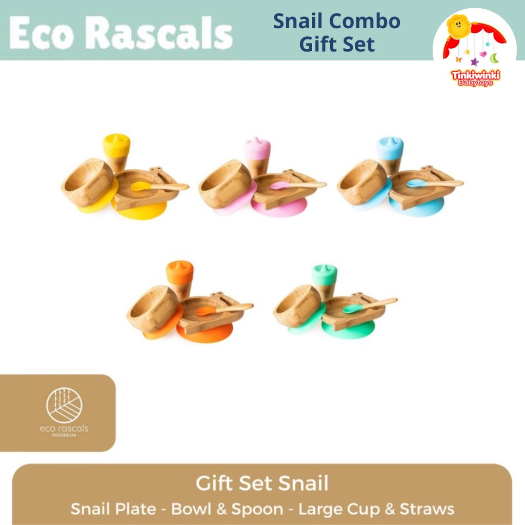 Ecorascals Snail Combo Gift Set