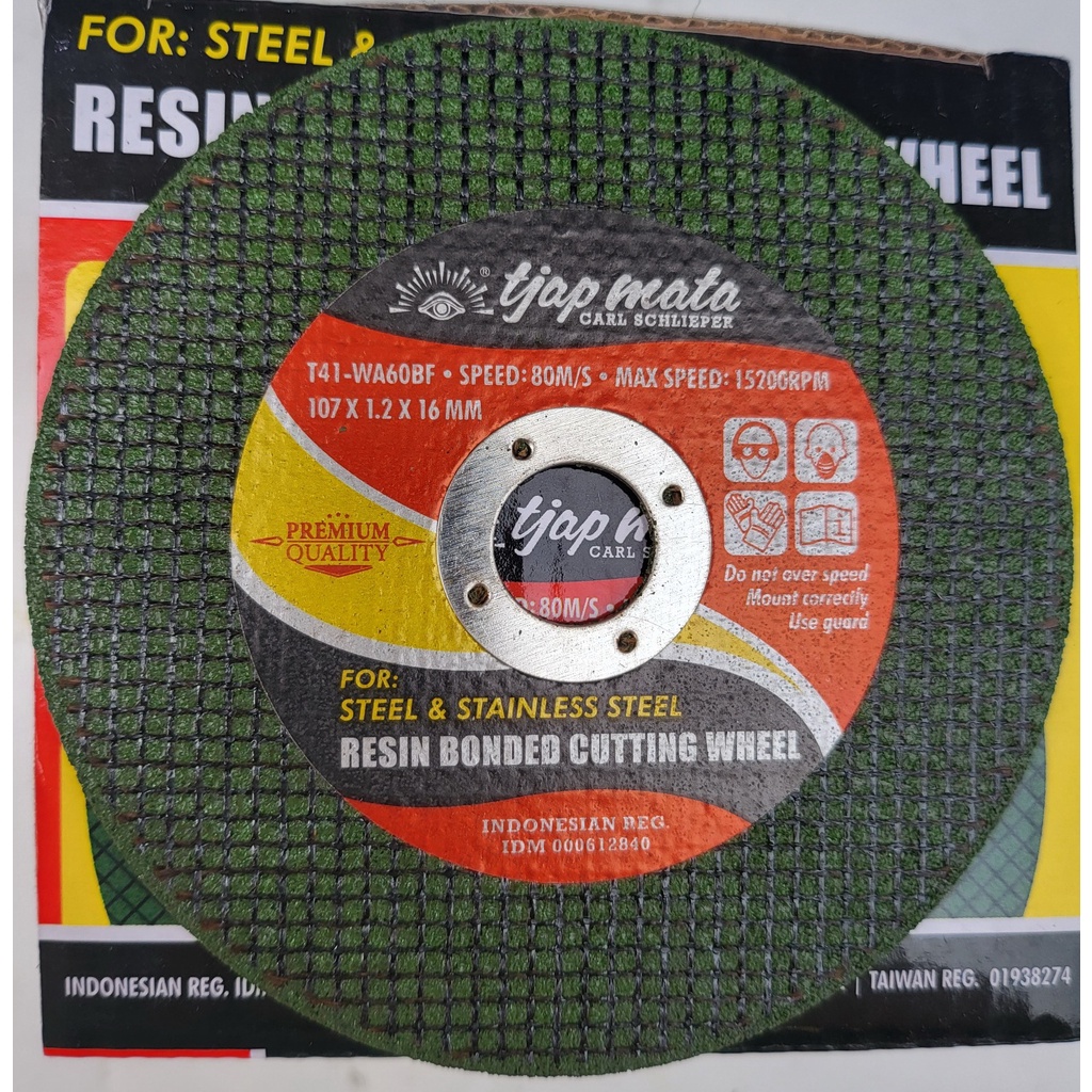 MATA POTONG Batu Gerinda GURINDA POTONG TJAP MATA Cutting Wheel 4 IN