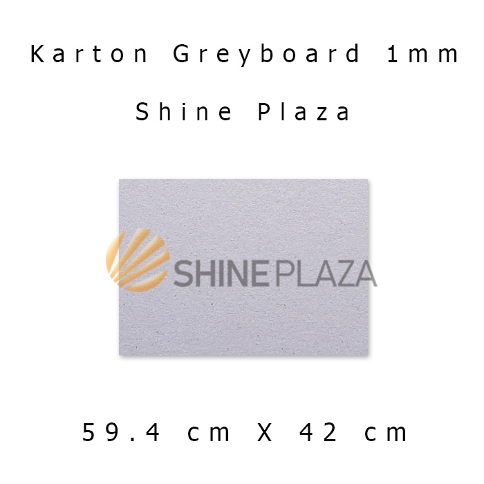 

Karton Greyboard 1mm A2 - Grey Board Abu 1 mm - Bahan Maket