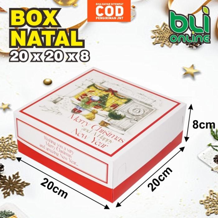 

Box Natal 20X20X8 / Kardus Natal / Kotak Natal / Christmas Box
