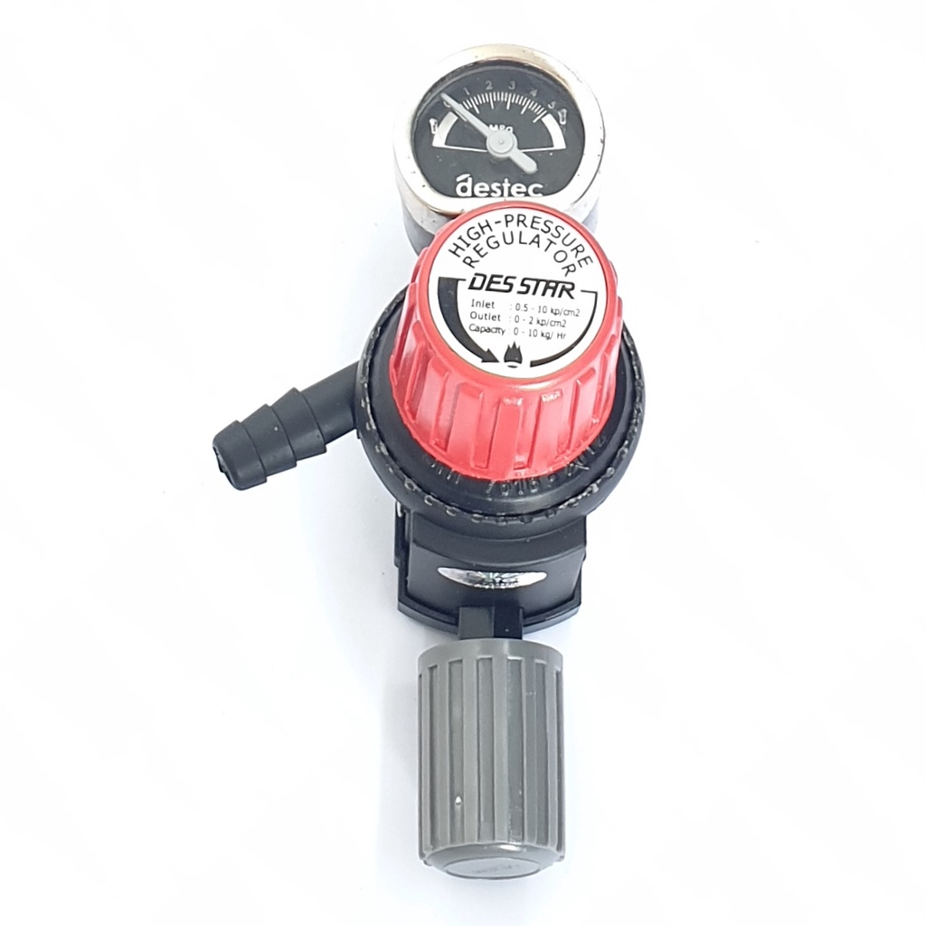 Regulator Desstar HP DS-U12TM METER Regulator Kompor Gas LPG Tekanan Tinggi