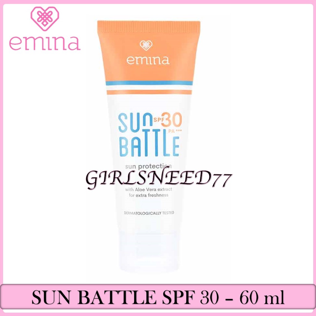 EMINA Sun Battle Protection SPF 30 60ml GIRLSNEED77