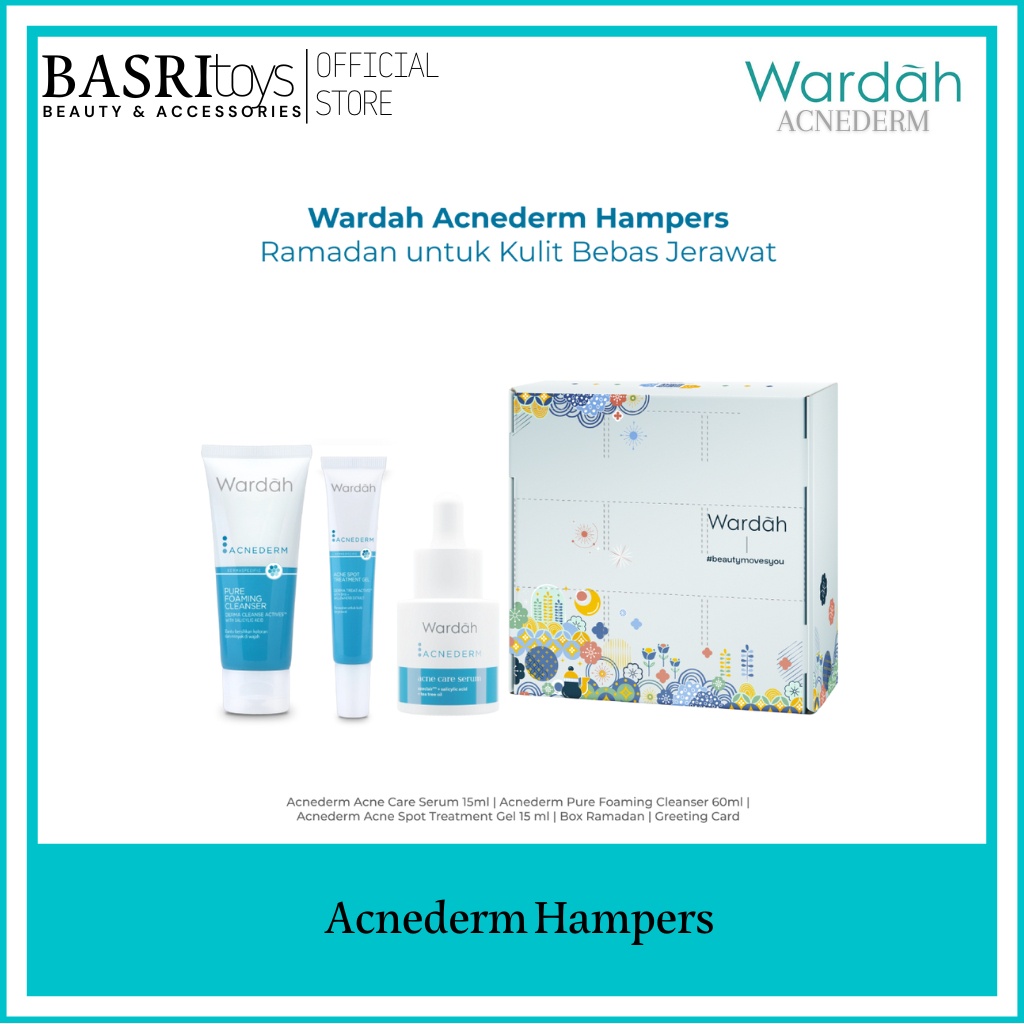 

WARDAH ACNEDERM HAMPERS RAMADAN UNTUK KULIT BEBAS JERAWAT