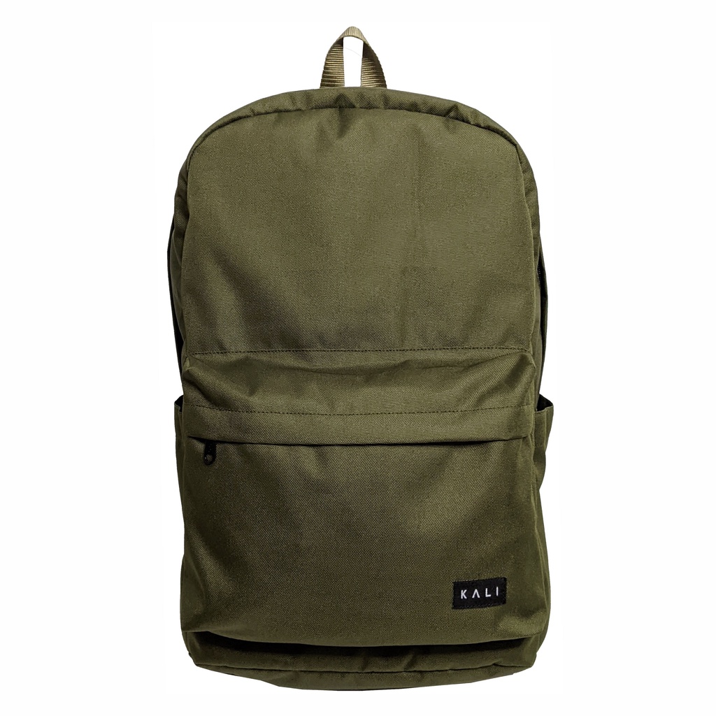 KALI - backpack basic Tas Ransel Daily Backpack with 2 Tumbler Pockets