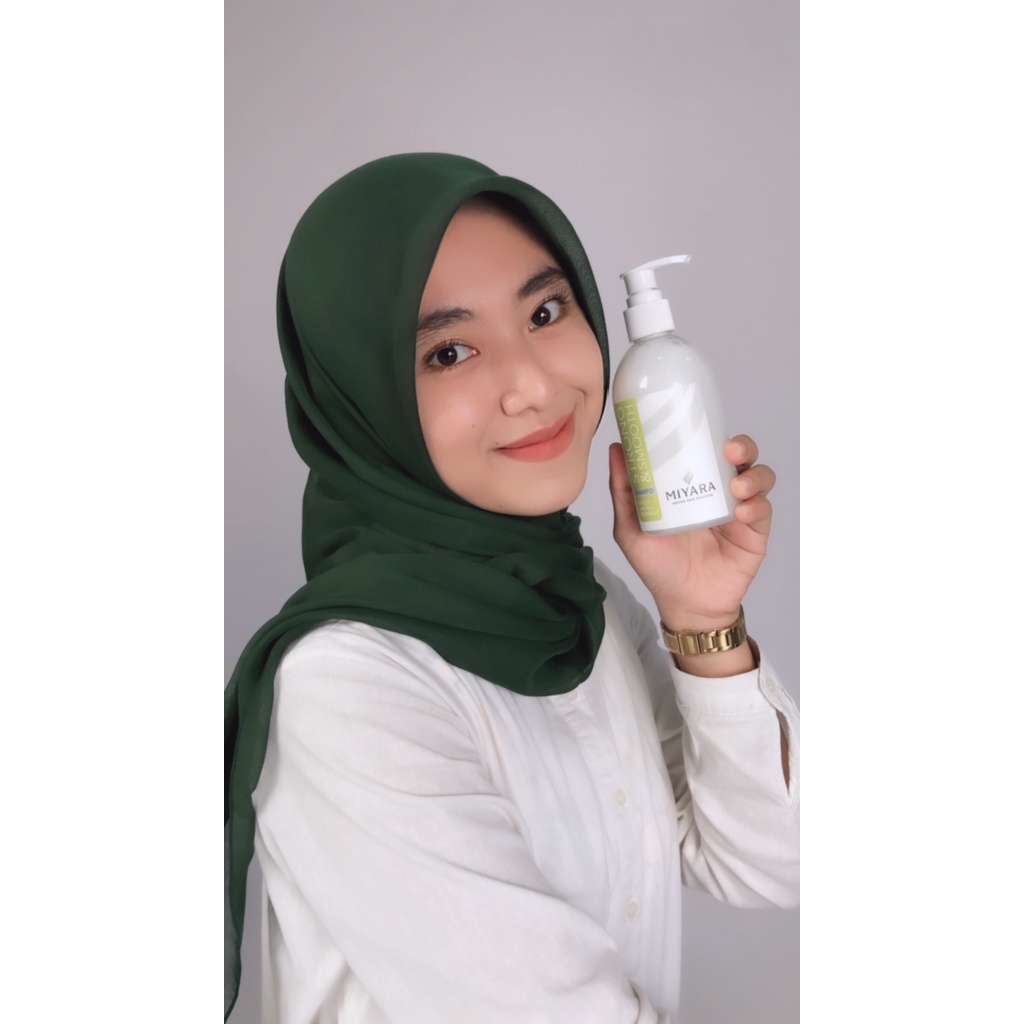 Shampo Shampoo Sampo Sampoo Penumbuh Penyubur Penebal Perawatan Pencegah Rambut Rontok Botak Ketombe Bercabang kering Rusak Uban Miyara Strong Smooth Shampoo Hair Care Treatment Cepat Ampuh Original BPOM