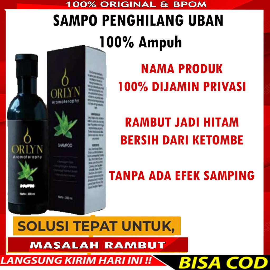 ORLYN Aromateraphy Shampoo - SHAMPO ANTI UBAN
