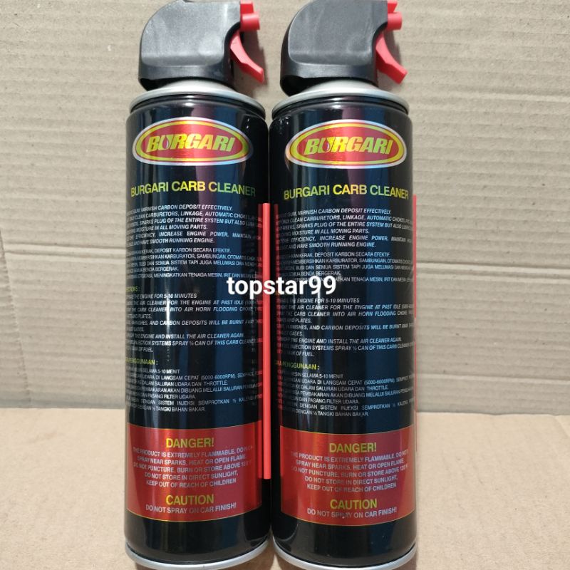 Carbu Cleaner Karbu Kleaner 500ml Pembersih Karburator Injector Carb Spray Fuel Injection Cleaner 500 ml