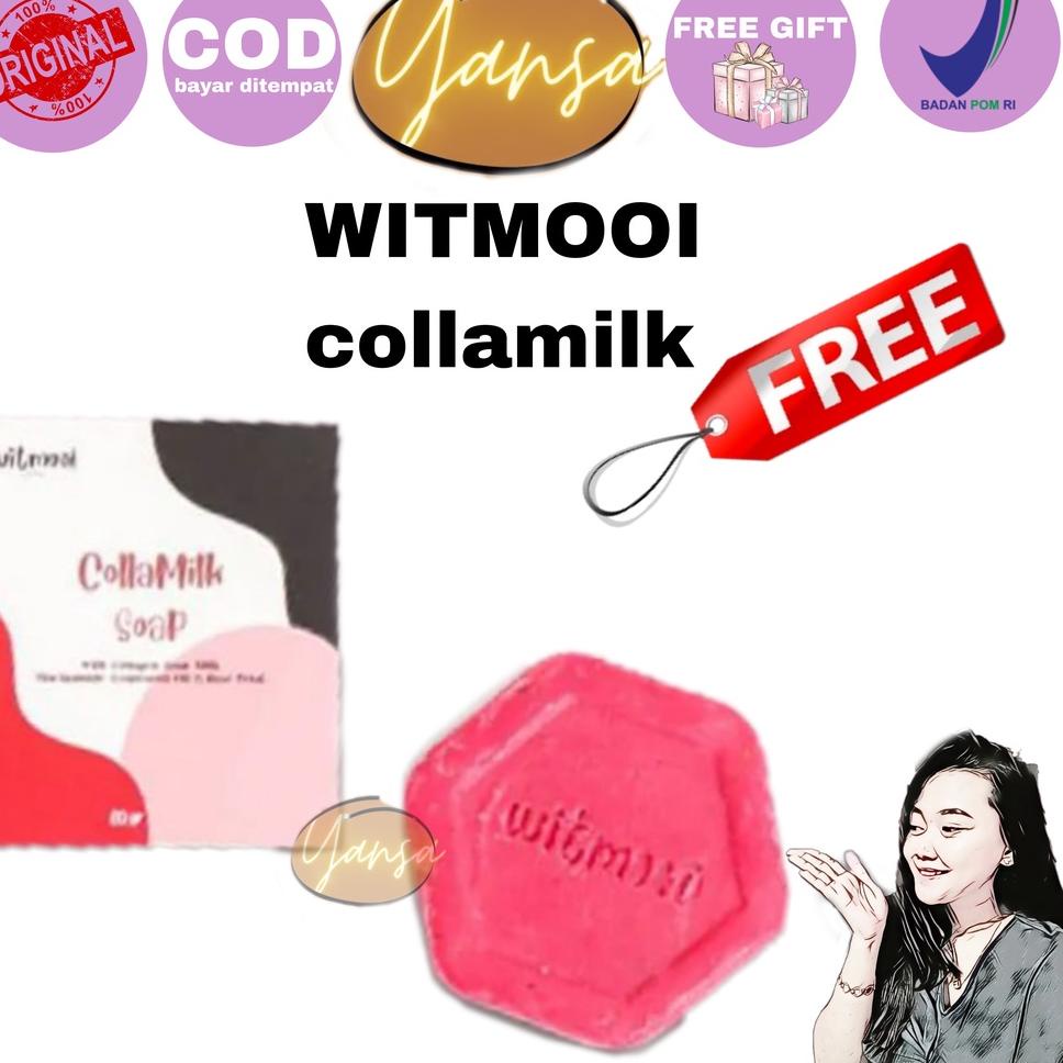 12.12 sale COLLA MILK SOAP by WITMOOI || SABUN PEMUTIH BADAN || WHITENING BODY SOAP gas !!
