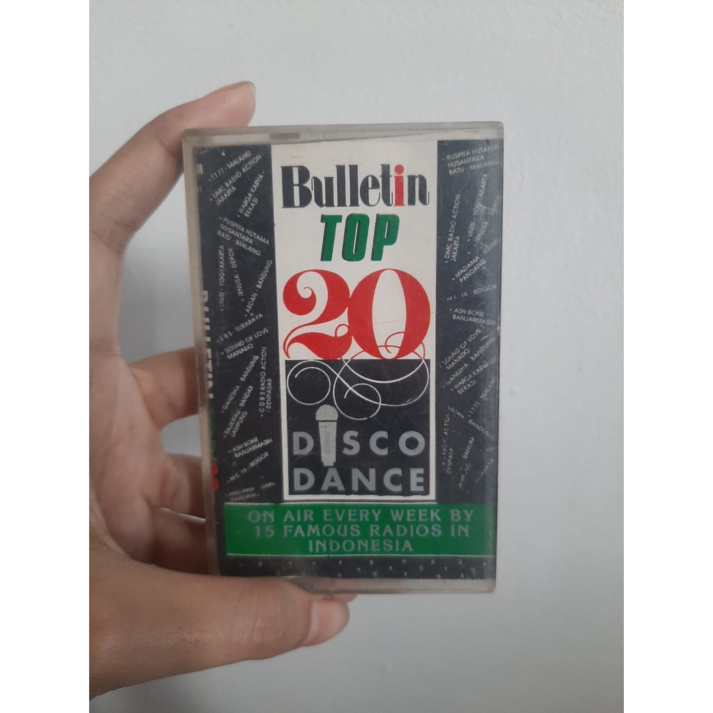 Kaset Pita Bulletin Top 20 Disco Dance