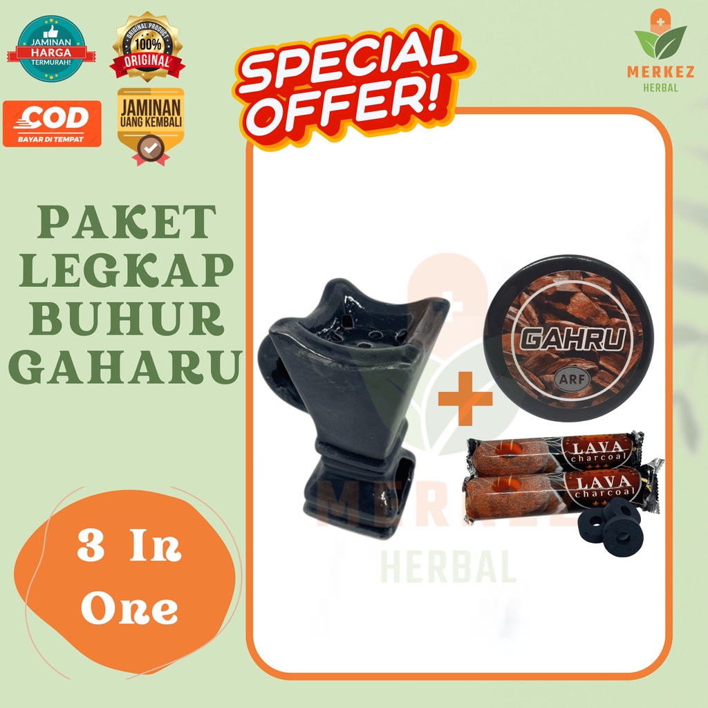 Paket 3in1 Bukhur Buhur Dupa Arab Wewangian Lengkap Komplit Beragam Varian Hajar Aswad / Maghribi / Oud Bukiyah / Al Madinah / Oud Gaharu / Al Khanjar / Kasturi 30 Gram  Free Tempat Bukhur Dan Arang Magic - Bakhoor Bukhoor Bukhor Bakhor Gaharu Asli Origin