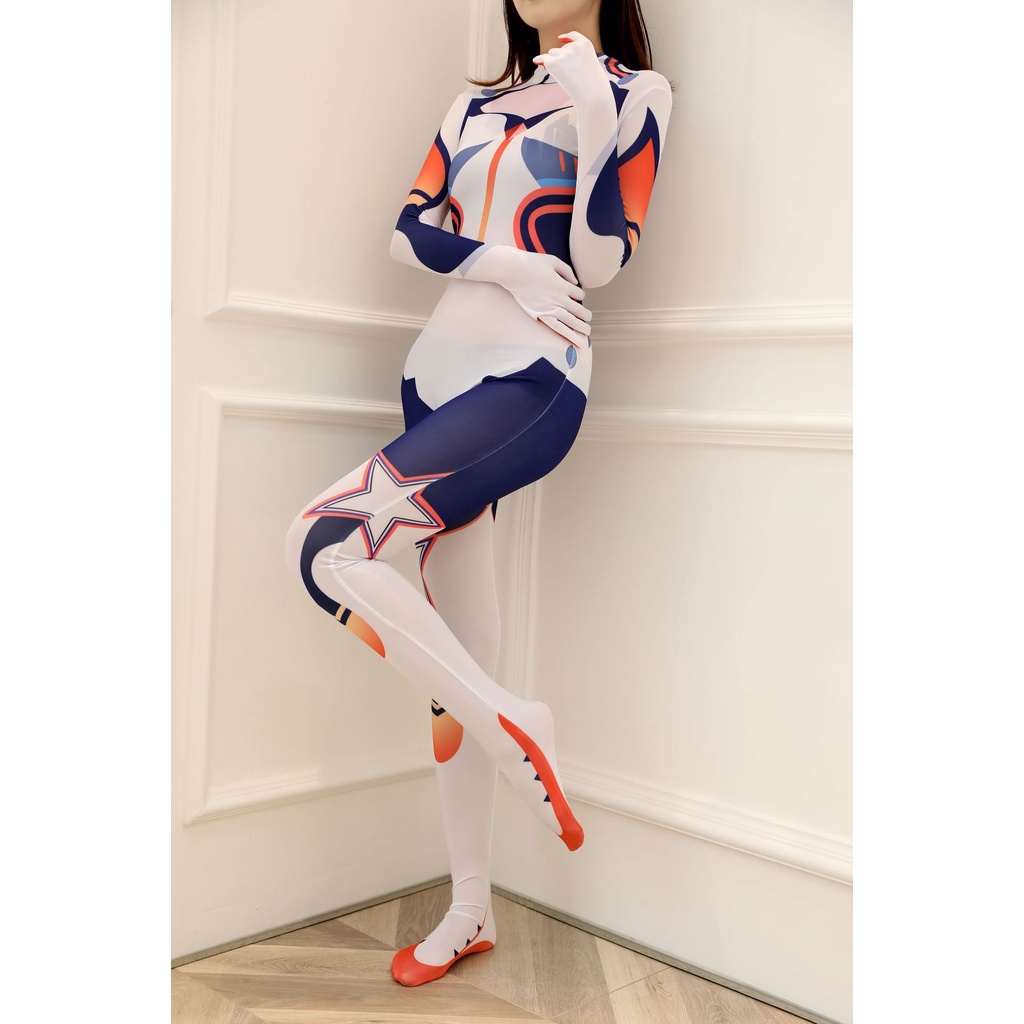 Adults Overwatch D.VA Cosplay Halloween Costume Dva Women Mercy Spandex Anime Ayanami Rei Jumpsuits Bodysuit