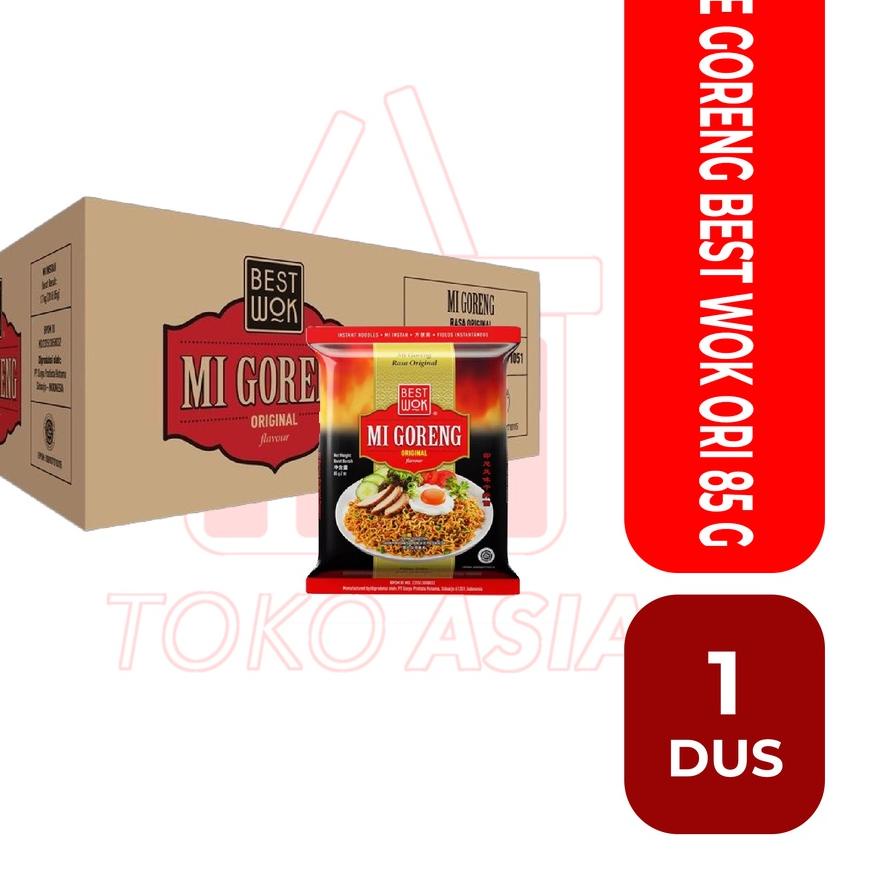

✱ MIE GORENG BEST WOK ORIGINAL 85G 1 DUS ✫