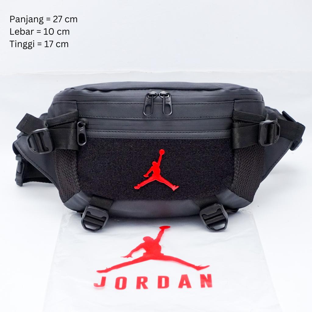 Waistbag Air Jord4n Tas Pinggang Pria Import Mirror Original Bahan Tebal