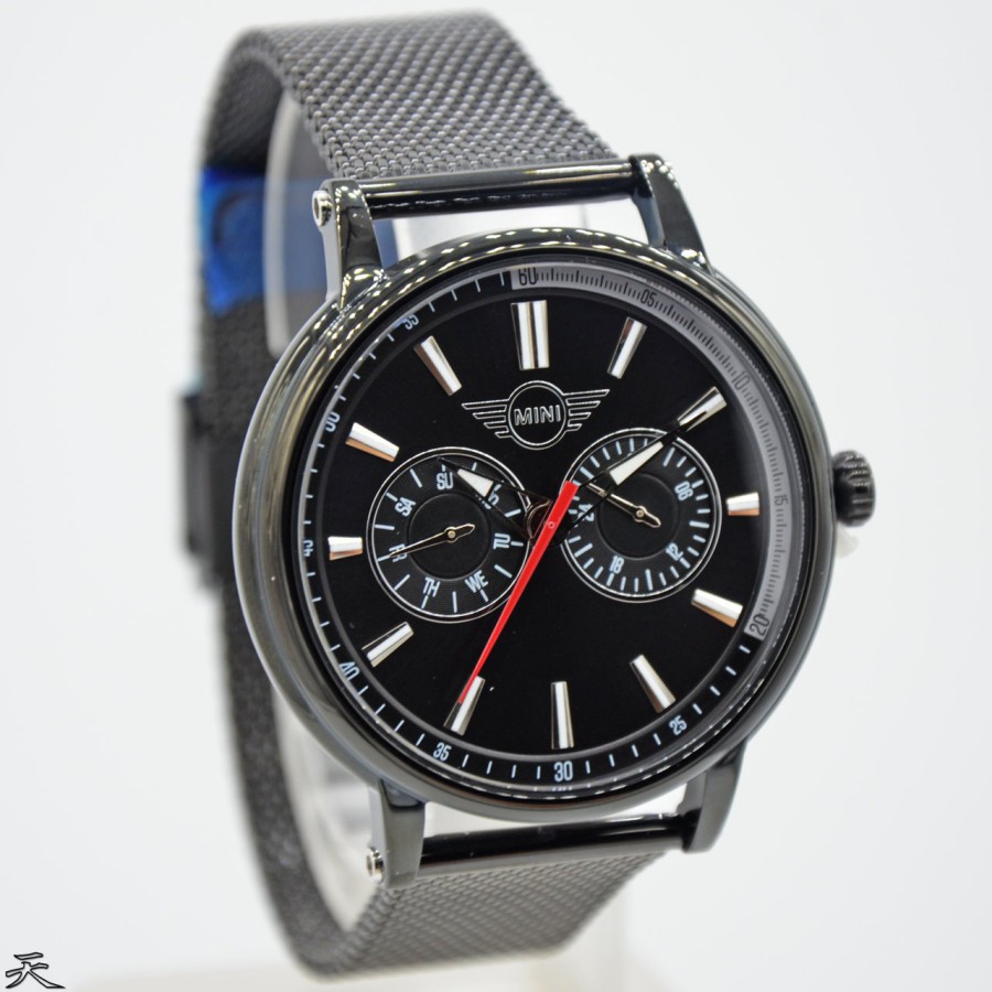 MINI COOPER 160915 Jam Tangan Pria Mini Cooper Original - Black