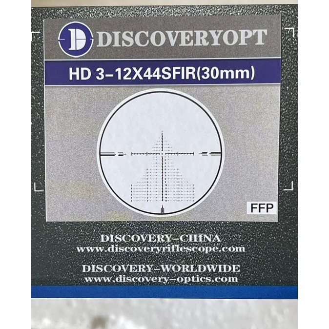 TELESKOP DISCOVERY HD 3-12x44 SFIR MURAH