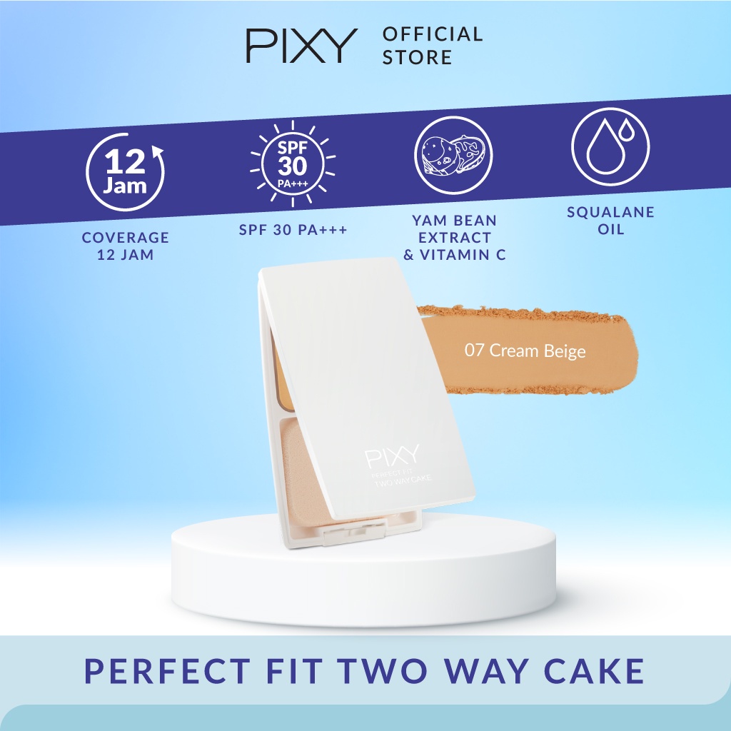 PIXY UV WHITENING TWO WAY CAKE PERFECT FIT FULLCASE