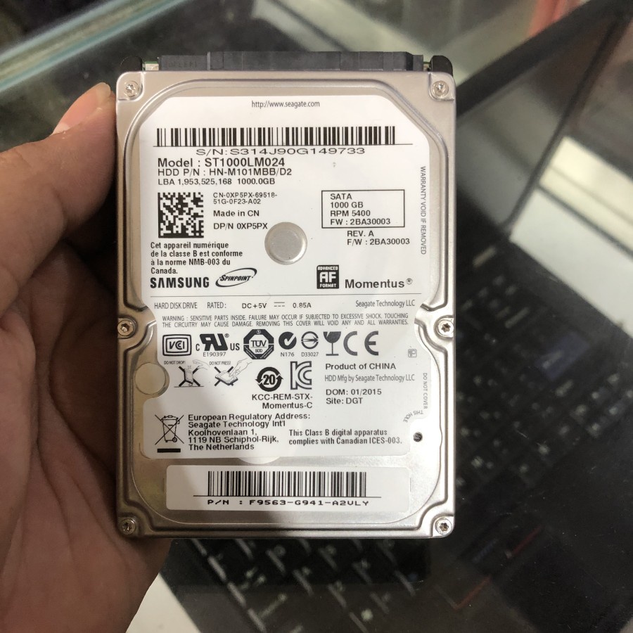 HDD laptop 1tb