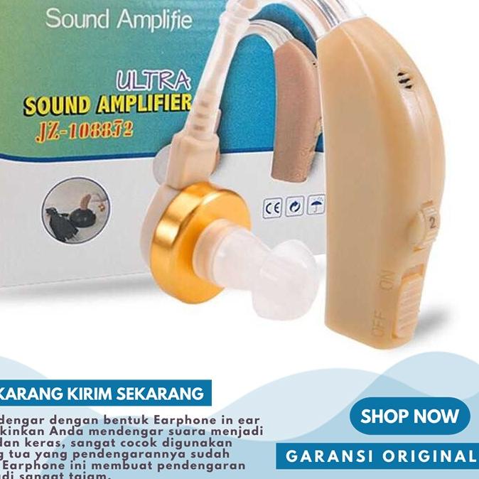 ℗ ALAT BANTU DENGAR PENDENGARAN PENDENGAR TELINGAN TULI ORANG TUA BISA CAS CHARGER ORIGINAL ✼