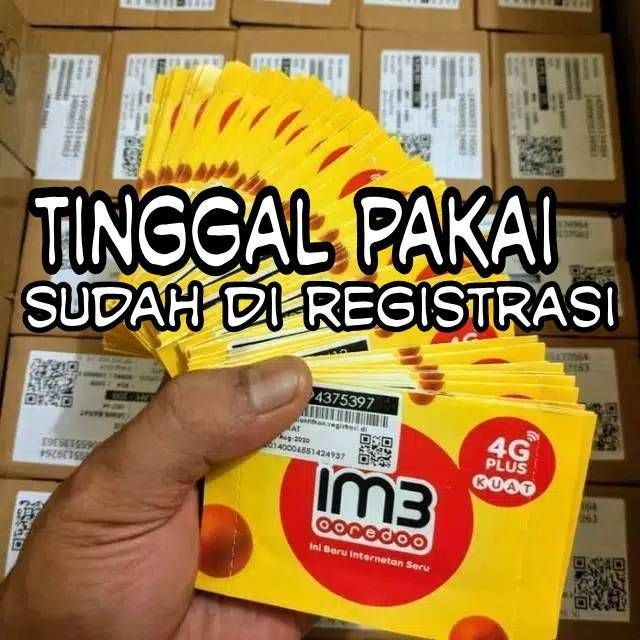 Kartu Perdana Indosat Tinggal Pakai Sudah Regis