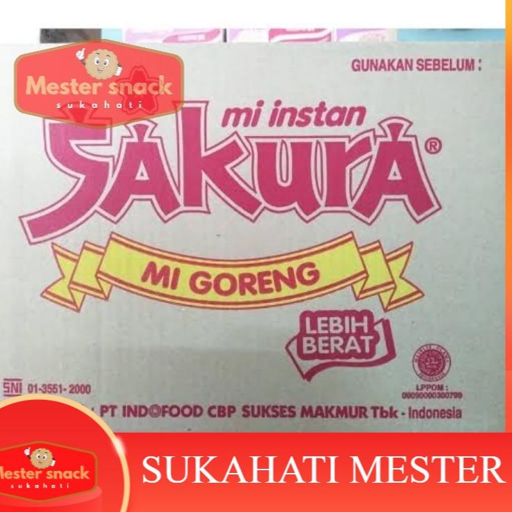 

♠ Mie instant Sakura Goreng 1 dus ✱