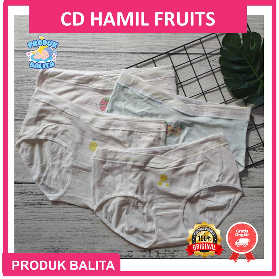 CD Bumil Celana Dalam Ibu Hamil Polini CD Hamil Termurah Ukuran XL D Undies Hamil Low Waist Maternity Panty 3908