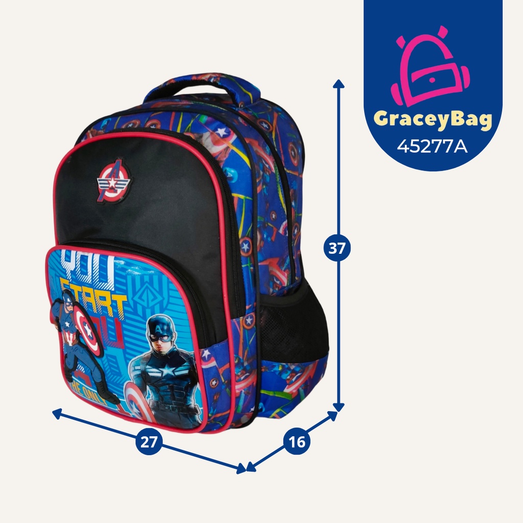 GB-45277A Tas Ransel Sekolah Anak Laki