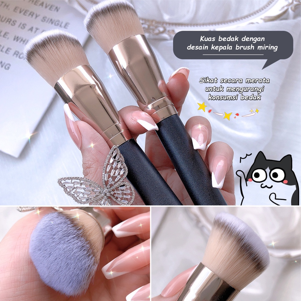 Kuas Concealer Di Bawah Mata Brush Contour Alat Make Up Multifungsi