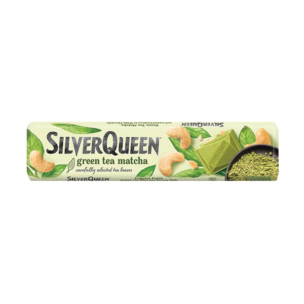 Promo Harga Silver Queen Chocolate Green Tea 58 gr - Shopee