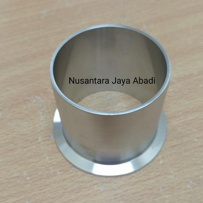 Hose Ferrule / Nepel Selang Sanitary Stainless 316 L 2 1/2 " Inchi
