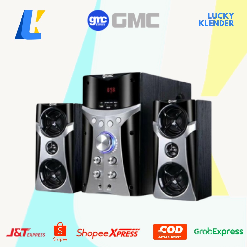 Speaker Aktif Speaker Bluetooth Multimedia GMC 885 B BT Bergaransi
