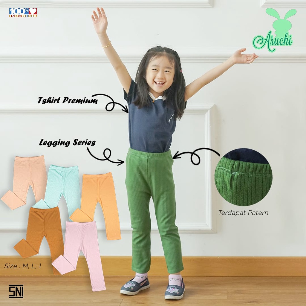 Aruchi Legging Possy Series anak / Legging Anak