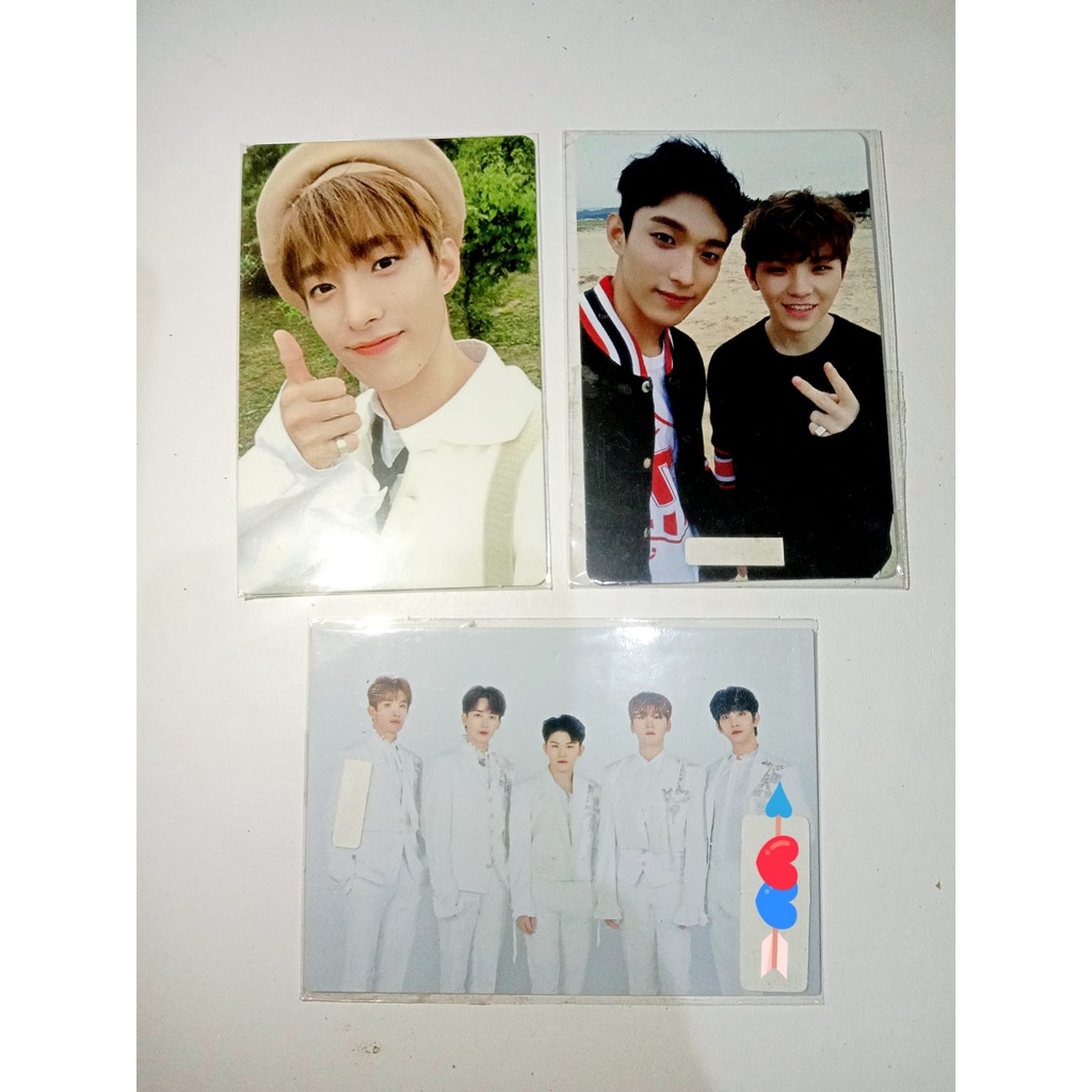 PHOTOCARD SEVENTEEN DK DOKYEOM BERET WOOZI GOING SEVENTEEN TC VOCAL UNIT