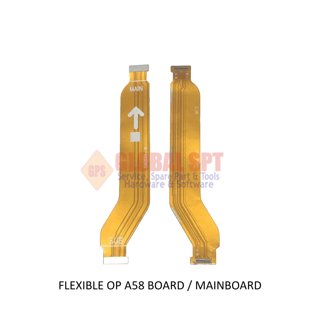 FLEXIBLE OPPO A58 MAIN BOARD / PENYAMBUNG LCD