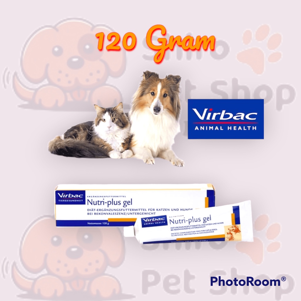 Nutriplus gel vitamin hewan kucing anjing virbac suplemen perawatan hewan kucing anjing murah
