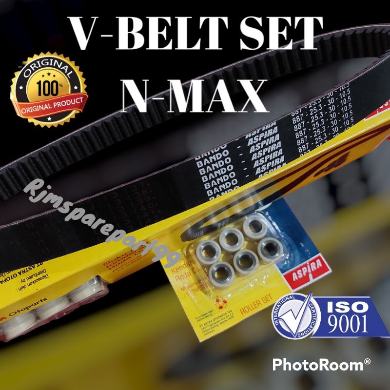Vanbelt Vbelt Assy Set Nmax Aerox Lexi Vbelt Assy Nmax N-max Original