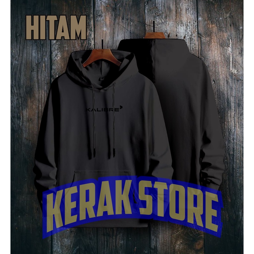 TERMURAH !! COD Jaket Sweater Hoodie Pria Distro kalibreOriginal Big Size Jumbo M - XXL