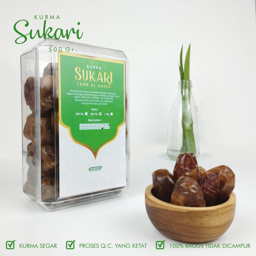 

Kurma Sukari 500gr
