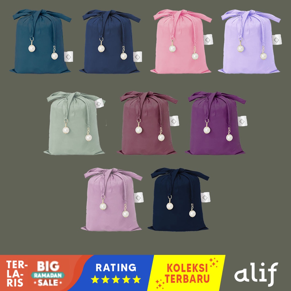 [BEST SELLER] ALIF NEW COLORWAY DROP III COLLECTION MUKENA MINI PARASUT PREMIUM KOREA TRAVEL