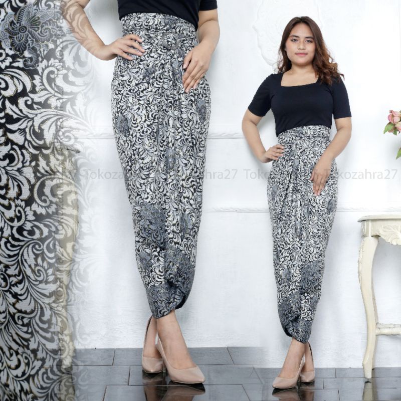 Rok Lilit Batik INSTAN Bawahan Kebaya Remple Modern