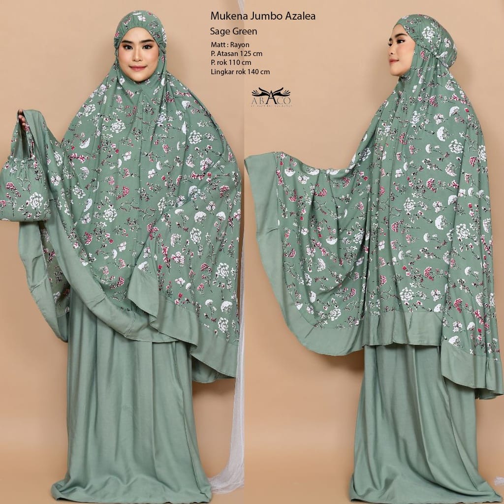 Mukena Bali Jumbo Moti Azalea