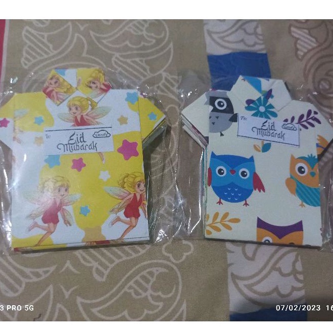 

AMPLOP LEBARAN BAJU LUCU