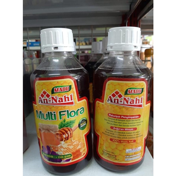 

madu murni multiflora an nahl 1,5kg original 1500gr gon01