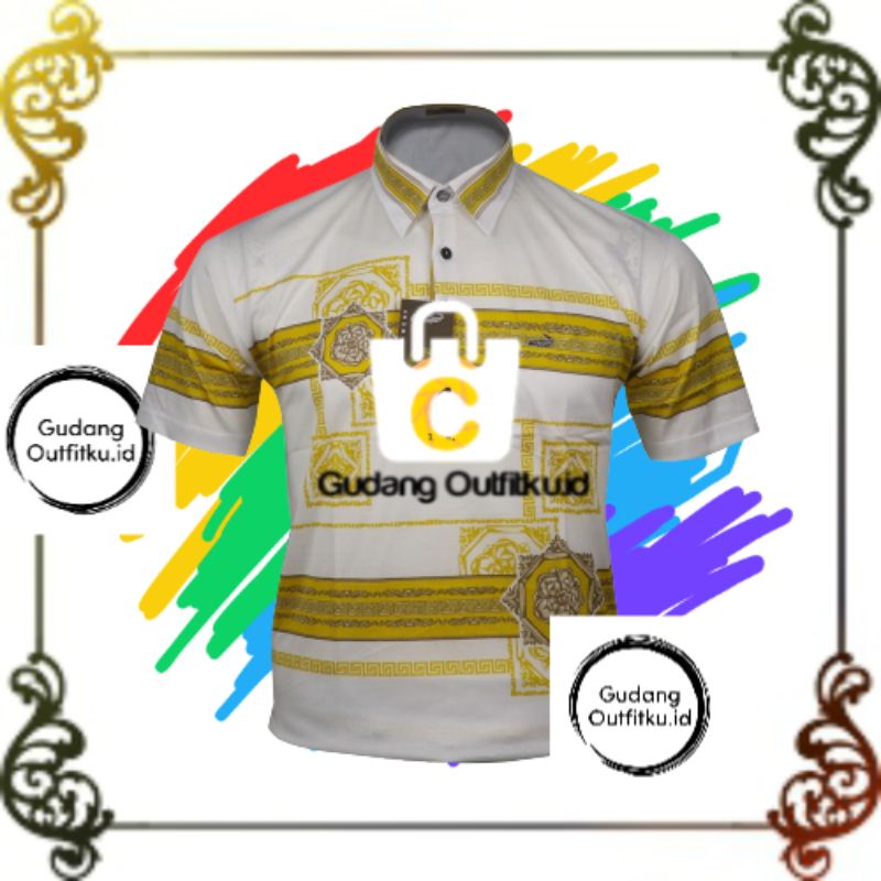 New Arrival Kaos Kerah Kemeja Pria Crocodile Diamond / Platinum 0153 Bahan Katun HALUS 100 % Origina