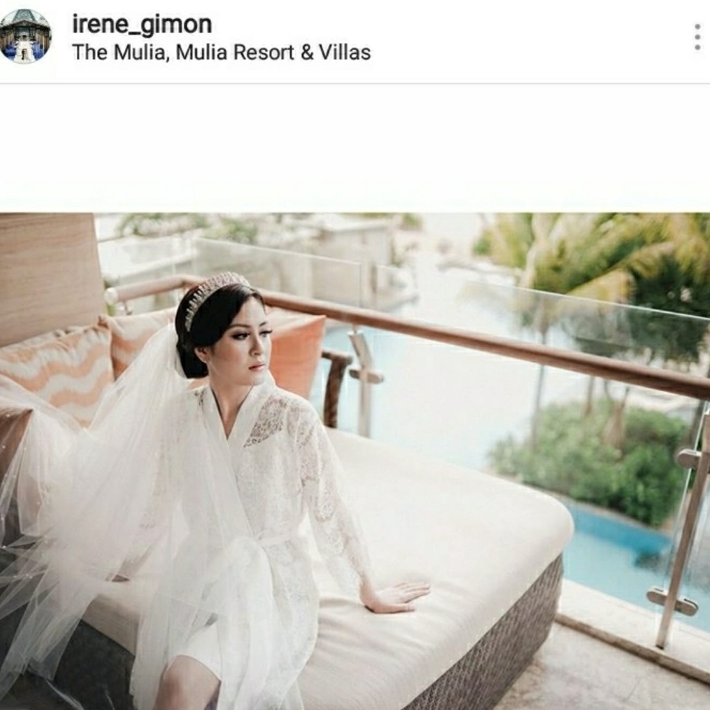 Milaca Robe- FAE Collection- Kimono Pengantin Brokat Renda Bride Robe Wedding Robe