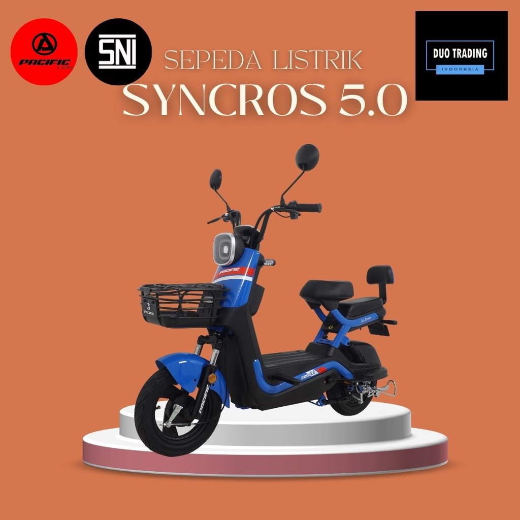 SEPEDA LISTRIK SYNCROS 5.0 by Pacific