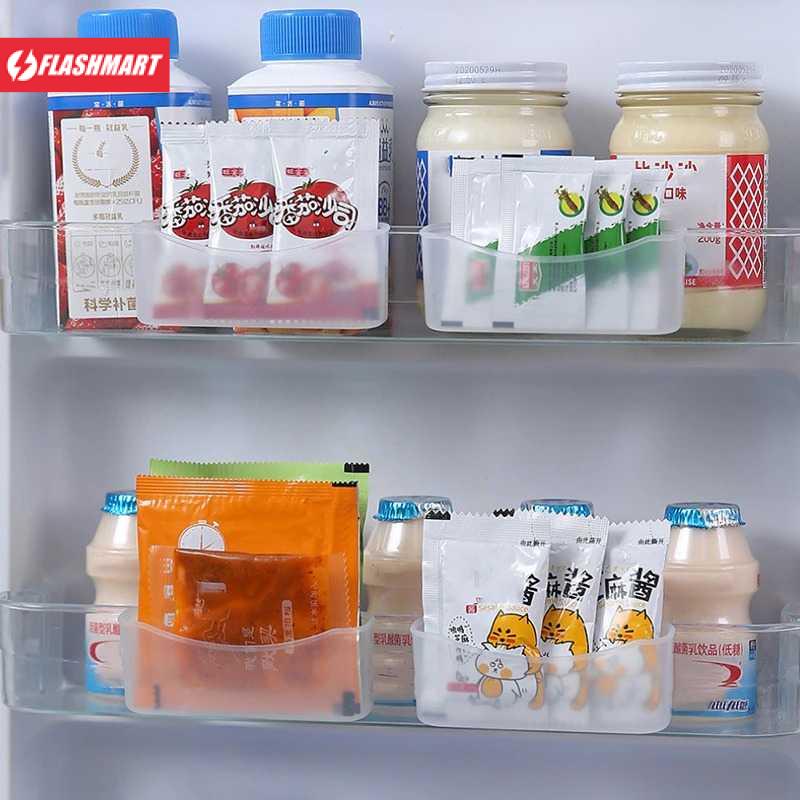 Flashmart Rak Kulkas Tambahan Serbaguna Storage Holders Organizer 2PCS - AEL9975