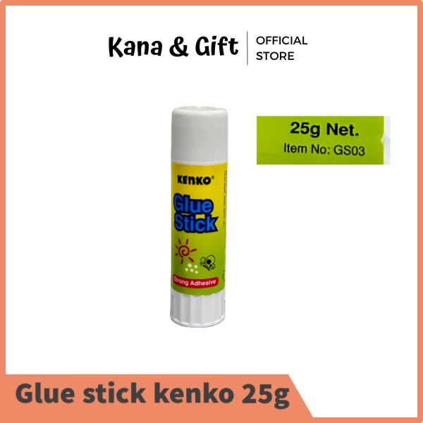 

Glue stick kenko 25grm besar / Lem stick merk kenko