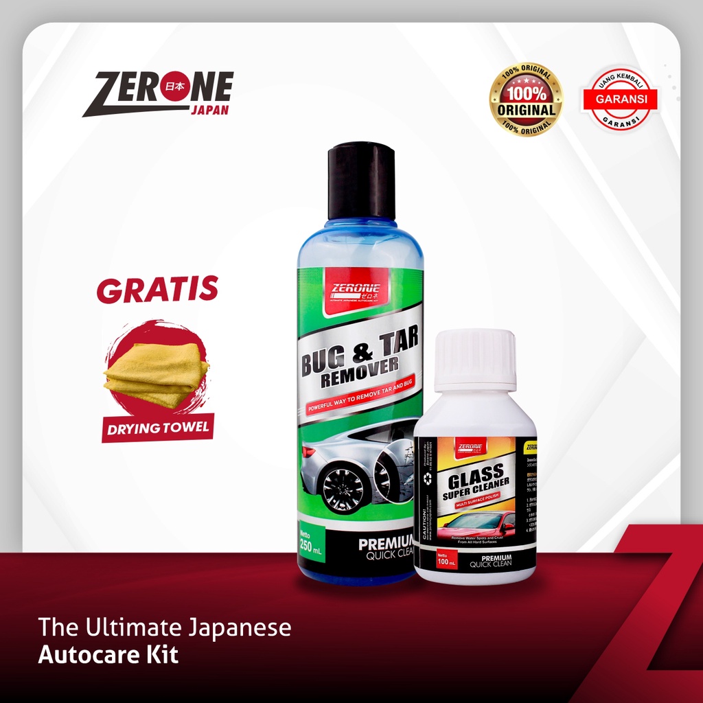 Zerone Pembersih Noda Aspal dan Pembersih Noda Jamur Kaca Body Mobil
